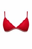 DeFacto Dantelli Çıkarılabilir Pedli Kırmızı Bra-Fall in Love D6411AX24WNRD59