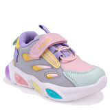 Vicco Lamb 346P25K227 Gümüş Ortopedik  Günlük Kız Çocuk Spor Ayakkabı