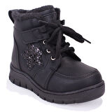 Vicco Punto 946F25K433 Siyah Ortopedik Günlük Kız Çocuk Spor Bot