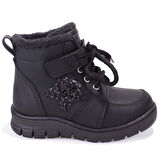Vicco Punto 946F25K433 Siyah Ortopedik Günlük Kız Çocuk Spor Bot
