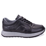 Dagoster DMA08-1992 Siyah Ortopedik Günlük Erkek Deri Ayakkabı