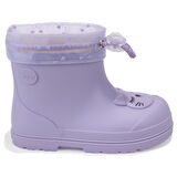 İgor CC334 Mendi Gato Leylak Kürklü Günlük Kız Çocuk Yağmur Çizme