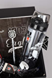 DEKOMUS GIFT BOX ÖZEL KUTULU BEŞİKTAŞ BESLENME KABI VE 500 ML TRITAN MATARA İLE KIRTASİYE SETİ 