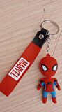 DZC KUZENLER AVM SPDERMAN ÖRÜMCEK Karikatür Anime Figür PVC Bebek Anahtarlık  ÇANTA Süsü