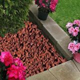  Kırmızı Pomza Taşı 3-8 Mm 8 Kg Volkanik Cürüf Ponza Lav Kırığı Lav Taşı