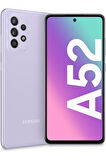 SAMSUNG Galaxy A52 Mor 128 GB 8 GB Ram YENİLENMİŞ ÜRÜN (Sıfır Gibi)