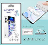 HONOR X9A  Nano Ekran Koruyucu İnce Esnek MAT Şeffaf