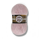 Ören Kadın Angora Pudra Pembe El Örgü İpi -124