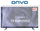 Onvo 43OVF9000FQ Tv Ekran Koruyucu - Onvo 43" inç Qled Televizyon Ekran Koruyucu