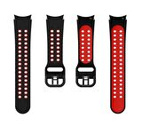 Megafox Galaxy Watch Gear Sport / S2 / S4  Delikli Silikon Kordon Nike Tasarım Premium Spor Bileklik