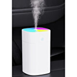 Ozmik SD09 Hava Nemlendirici Buhar Makinesi Ve Aroma Difüzörü H2O Humidifier 400 Ml Ultrasonik Beyaz
