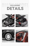 Bently 1:24 Diecast Metal Model Araba Koleksiyon Araba Sesli Işıklı 21 Cm Bently Mulsanne Araba
