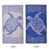 Gold Cotton Pamuk 100x180cm Peştamal - Caretta Mavi