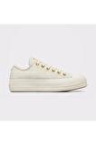 Chuck Taylor All Star Lift Unisex Bej Platform Sneaker