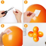 Sticker Damla Model Çift Taraflı Yapışkan Balon Yapıştırıcısı (5690)