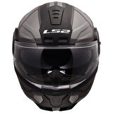 LS2 SCOPE 2 AXIS MAT SİYAH-TITANIUM KASK