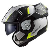 LS2 ADVANT CODEX BEYAZ-SİYAH KASK