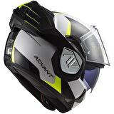 LS2 ADVANT CODEX BEYAZ-SİYAH KASK