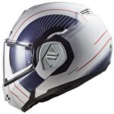 LS2 ADVANT COOPER BEYAZ-MAVİ KASK