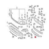 AUDİ A5 2014 - 2019 ÖN TAMPON DOLGU KÖPÜĞÜ 