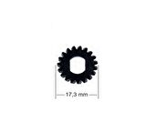 BMW SUNROOF MOTOR DİŞLİSİ 17,3 MM TİP 1 ÖLÇÜLER ÖNEMLİ 