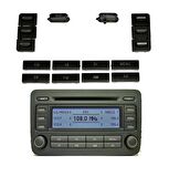 VOLKSWAGEN JETTA 2005 - 2011 RADYO PARÇA TUŞ DÜĞMESİ