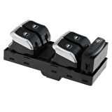 AUDİ A4 2008-2012 CAM AÇMA DÜĞMESİ ÖN DÖRTLÜ KROM