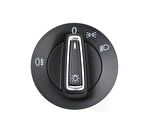 VOLKSWAGEN GOLF 7 2013 SONRASI FAR AÇMA ANAHTARI KROM 