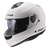 LS2 STROBE 2 BEYAZ ÇENE AÇILIR KASK M