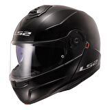 LS2 STROBE 2 PARLAK SİYAH KASK