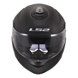 LS2 STROBE 2 MAT SİYAH KASK