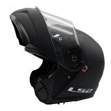 LS2 STROBE 2 MAT SİYAH KASK
