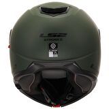 LS2 Strobe 2 Çene Açılır Kask Mat Yeşil