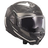 LS2 ADVANT 2 ASTRAL MAT GRİ-SİYAH KASK