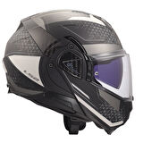 LS2 ADVANT 2 ASTRAL MAT GRİ-SİYAH KASK