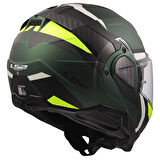 LS2 ADVANT 2 TRIPLE MAT SİYAH-YEŞİL-NEON SARI KASK