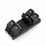 VOLKSWAGEN CADDY 2004-2011 CAM AÇMA DÜĞMESİ KROMLU