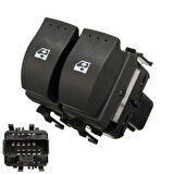 RENAULT CLİO 2 CAM AÇMA DÜĞMESİ ÖN İKİLİ 8200060045 10 PİN