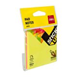 Deli Yapışkanlı Not Kağıdı 76×76mm 4*25yp A02002