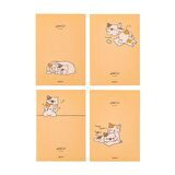 Deli Little Cat Sewing Notebook Çizgili A5 40Yp. FA540