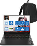 Hp Omen 16-AP0020NT Amd Ryzen Aı 9 365 128GB Ddr5 4tb SSD RTX5060 8gb Gddr7 16 Inç Wuxga (1920 x 1200) 144Hz 300NITS IPS Windows 11 Pro Taşınabilir Bilgisayar C12CPEAP52 + Zetta Çanta