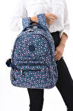 GAPE Desenli Krinkıl Kumaş, Su Geçirmez Okul Sırt Çantası