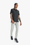 DeFactoFit Slim Fit Dar Kesim Standart Paça Esnek Multifonksiyonel Dokuma Sporcu Pantolon E3333AX25SPGR321