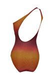 DeFacto Regular Fit Parlak Kumaş Tek Omuzlu Mayo-Fall in Love Z9957AZ24HSPR442