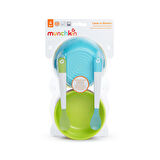 Munchkin  Love A Bowls,  Kaşık & Tabak Seti , 4ay+