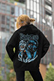 Subzero Baskılı Unisex Oversize Anime Karakter Hoodie