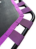 115 Cm 45 INC Tutunmalı Step Trambolin Katlanabilir Tutamaçlı Trambolin