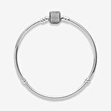 Pandora Gümüş Pavé Klipsli Bileklik 590723CZ 18cm