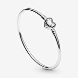 Pandora Bangle Logo Kalpli Klipsli 596268-20cm