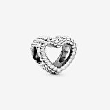 Pandora 797516-Boncuklu Kalp Küresi Charm